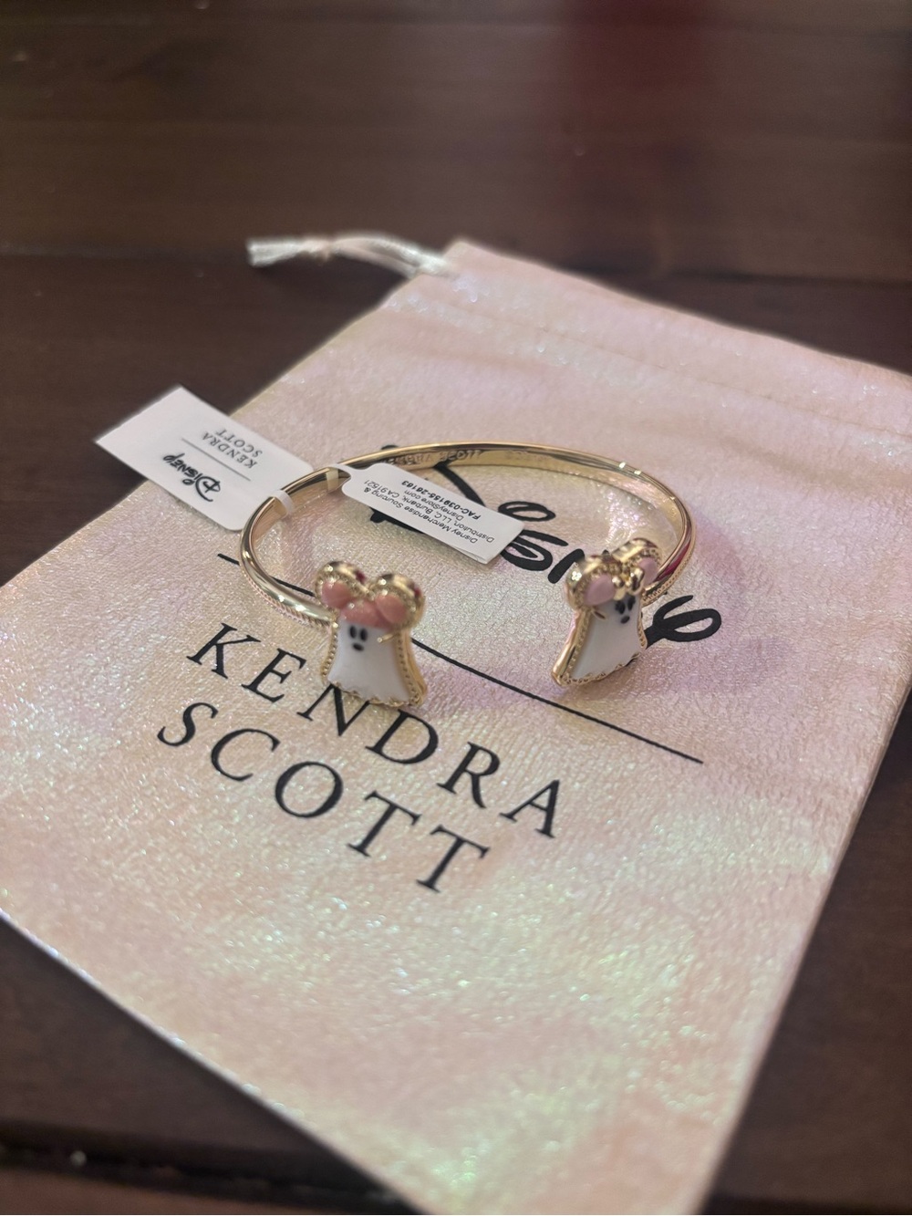 Disney x Kendra Scott Halloween Mickey & Minnie Ghost Bracelet